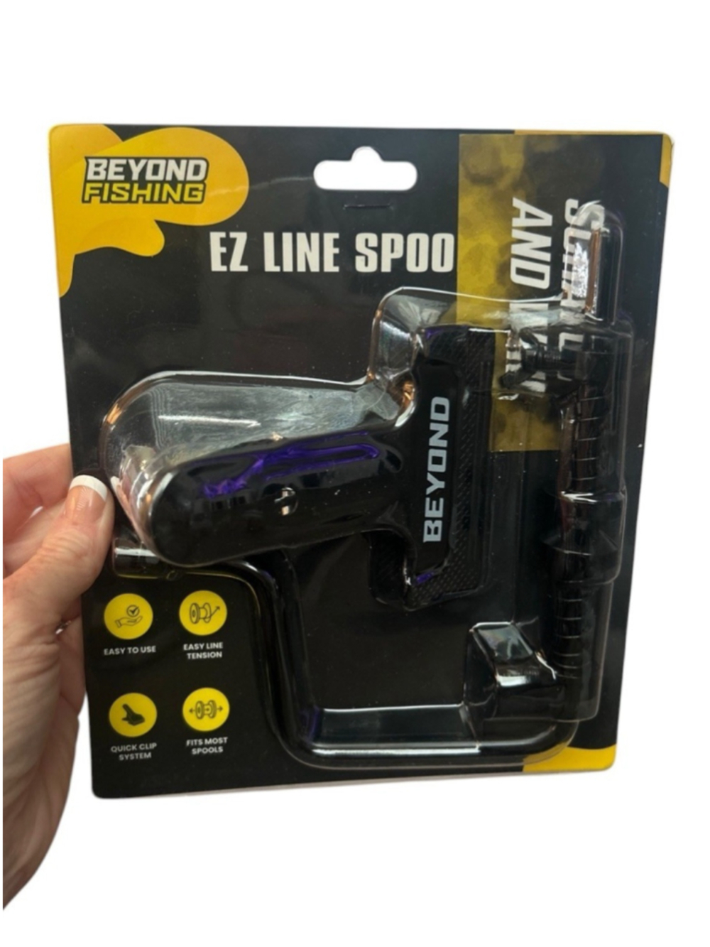EZ Fishing Line Spooler Portable Table Mounted Reel Spooler